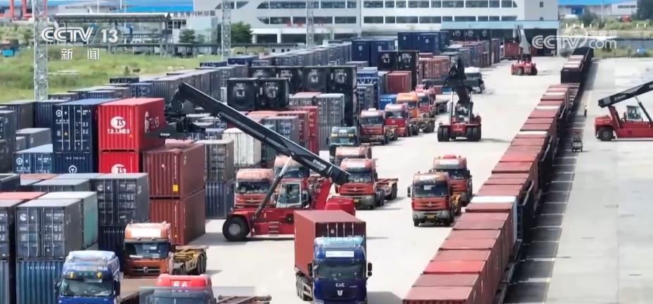铁海联运班列 今年运送货物同比增长14.1%，运输品类达940余种